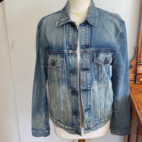 Ralph Lauren Jackets & Blazers - Vintage Ralph Lauren, distressed, jean jacket